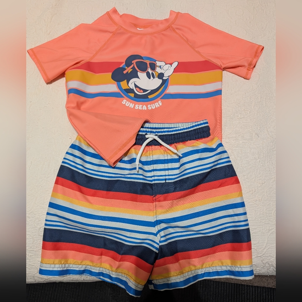 Jumping Beans Disney Mickey Mouse Swim Outfit